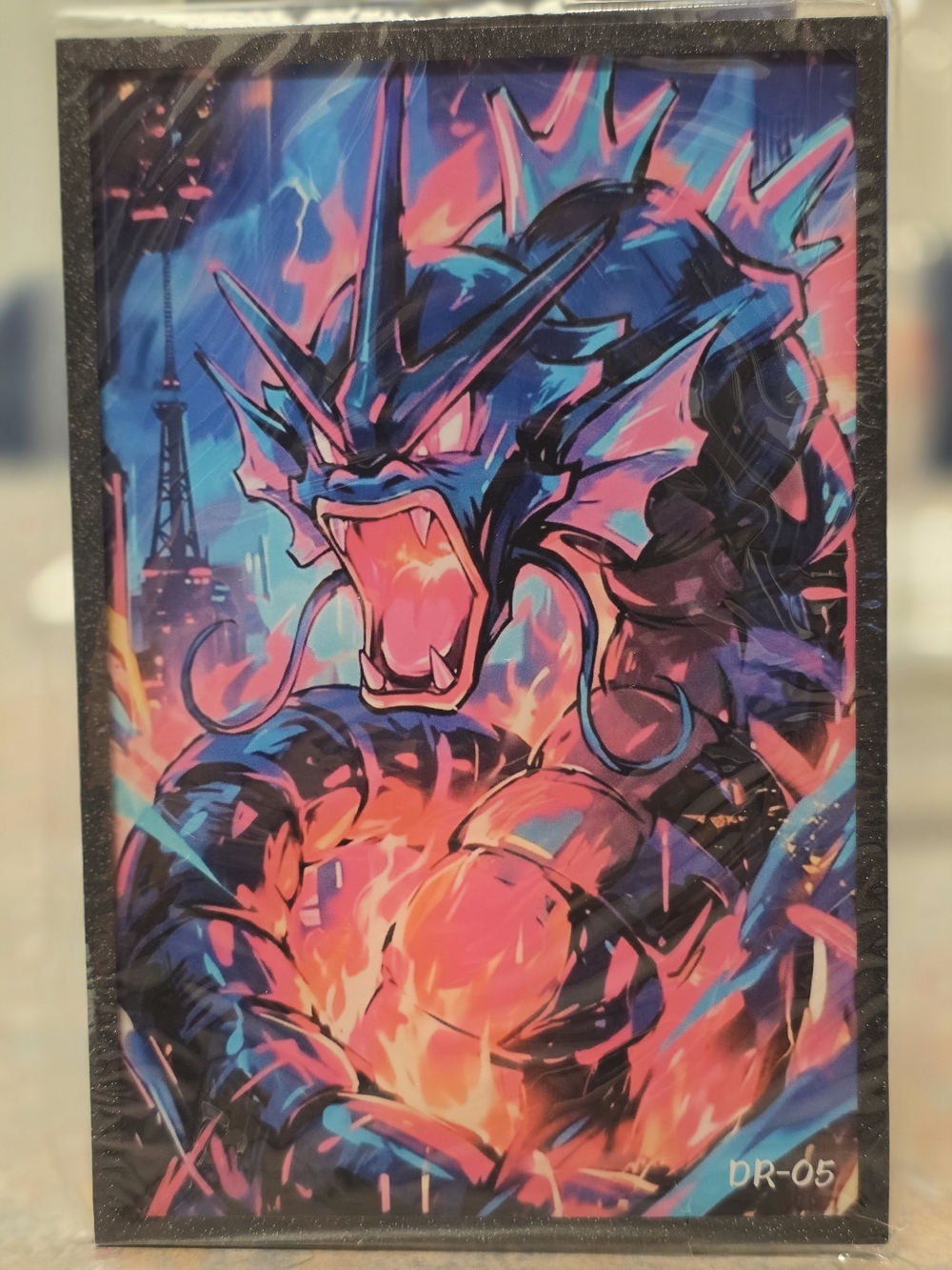 Vibrant Pokemon Gyarados Art Board